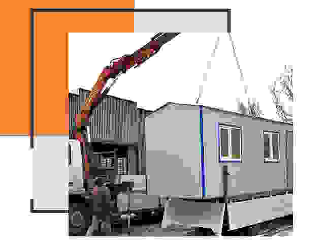 Перевозка бытовок в Сатке