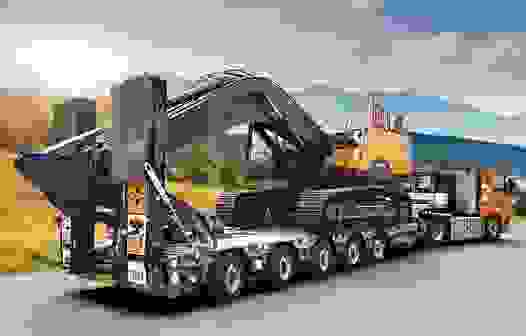 Негабаритная перевозка с учетом высоты в Сатке